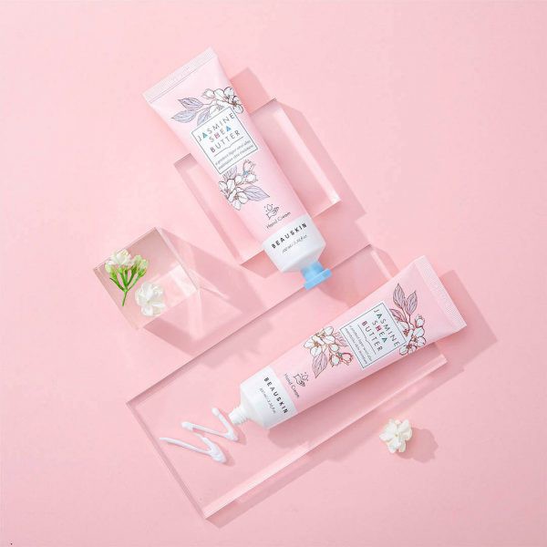 [Kem tay] Kem dưỡng Trắng da tay từ hoa nhài Beauskin Jasmine Shea Butter Hand Cream 100ml- Mẫu mới