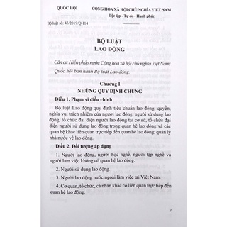 Sách - Bộ Luật Lao Động (Song Ngữ Anh-Việt)