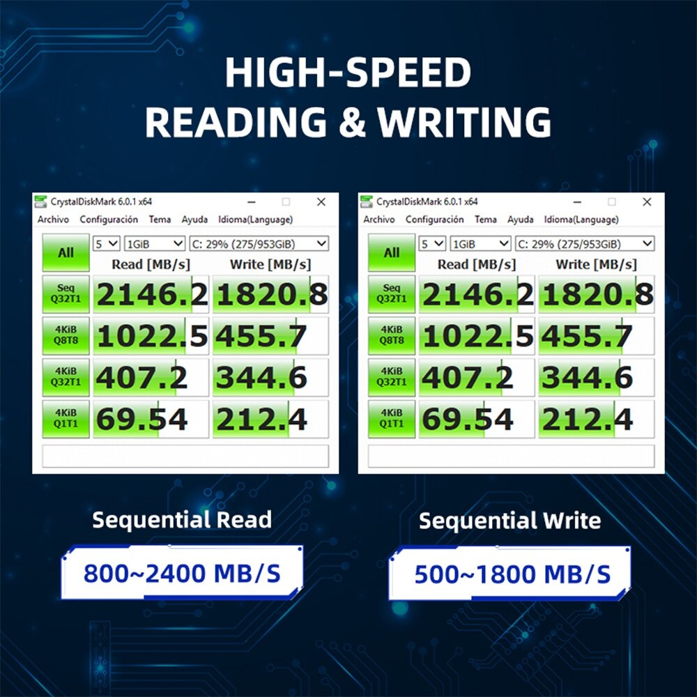 Ổ cứng SSD Kingspec NVME 2280 Gen 3x4 128GB 256GB 512GB | BigBuy360 - bigbuy360.vn