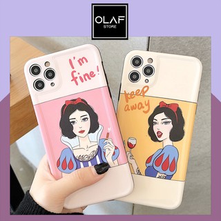 Ốp lưng IMD công chúa bạch tuyết cá tính. Thích hợp cho Iphone 7plus/ 8plus/ X/ XS/ XsMax/ 11/ 11 ProMax