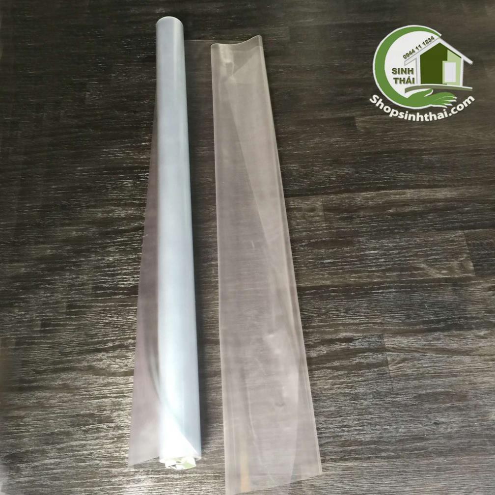 Nửa mét màng nhựa nhám mờ dẻo - - dày 0,5mm - cắt liền thành 1 tấm lớn tùy theo số lần đặt