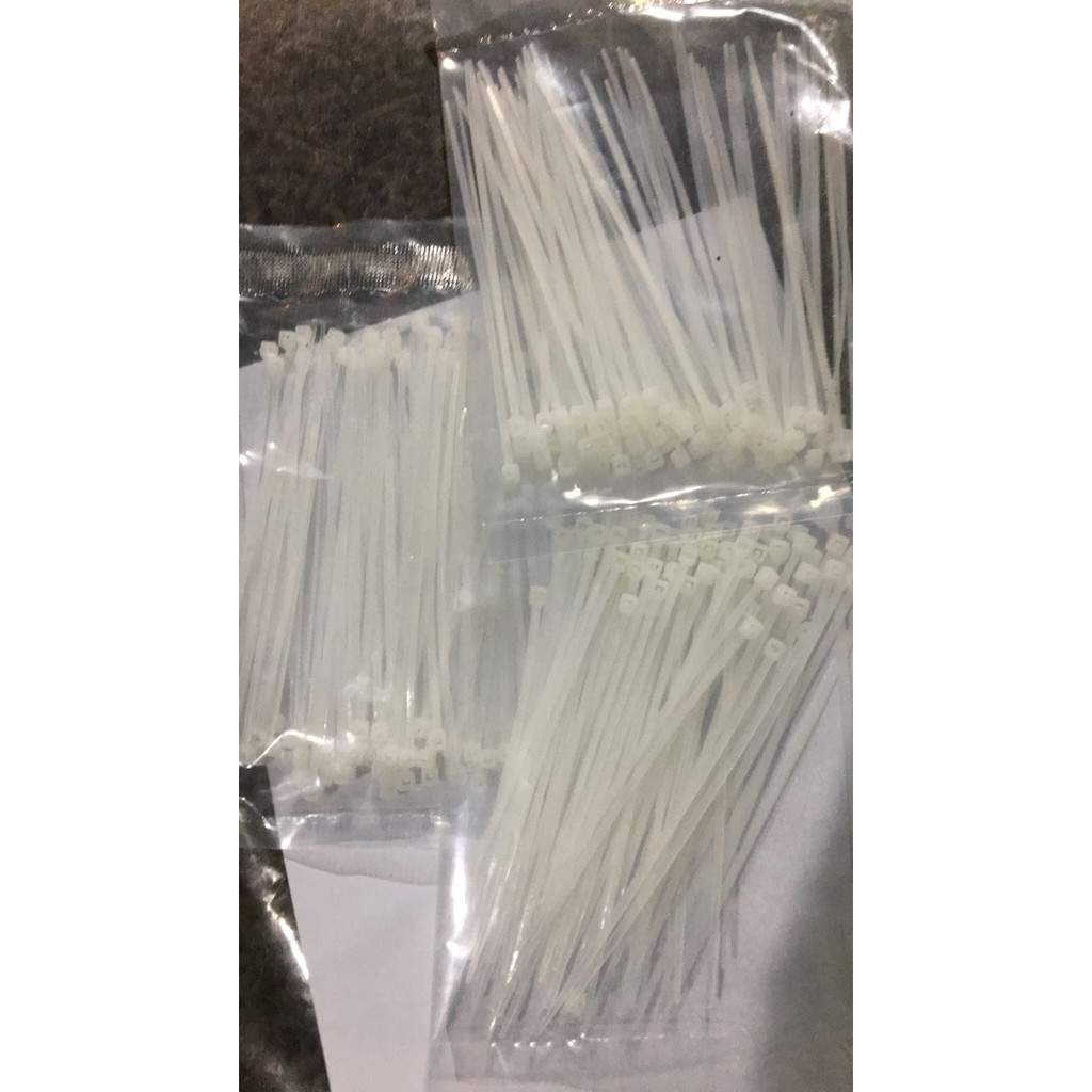 03 bịch dây rút mỗi bịch 100 sợi bản 10cm