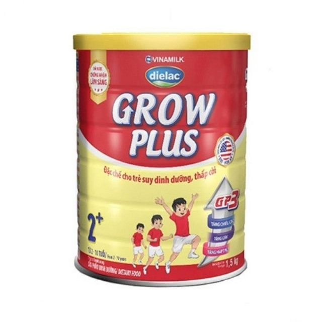 Sữa bột Grow Plus 2+ 1.5kg dành cho trẻ suy dinh dưỡng thấp còi date