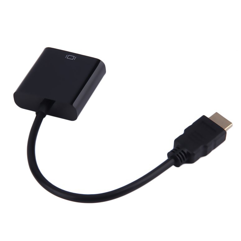 Adapter Chuyển Đổi 1080P Hdmi Đực Sang Vga Cái Cho Máy Tính Dvd Hdtv