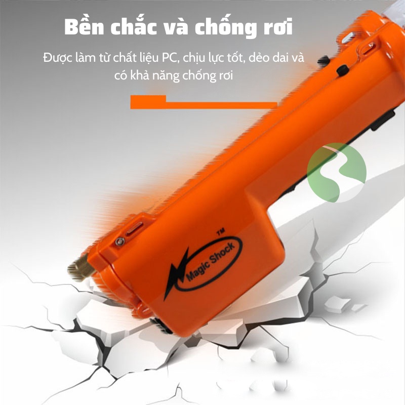 Roi đuổi heo bằng điện Dương Ninh Trang bị đèn LED 30.000mAh A200