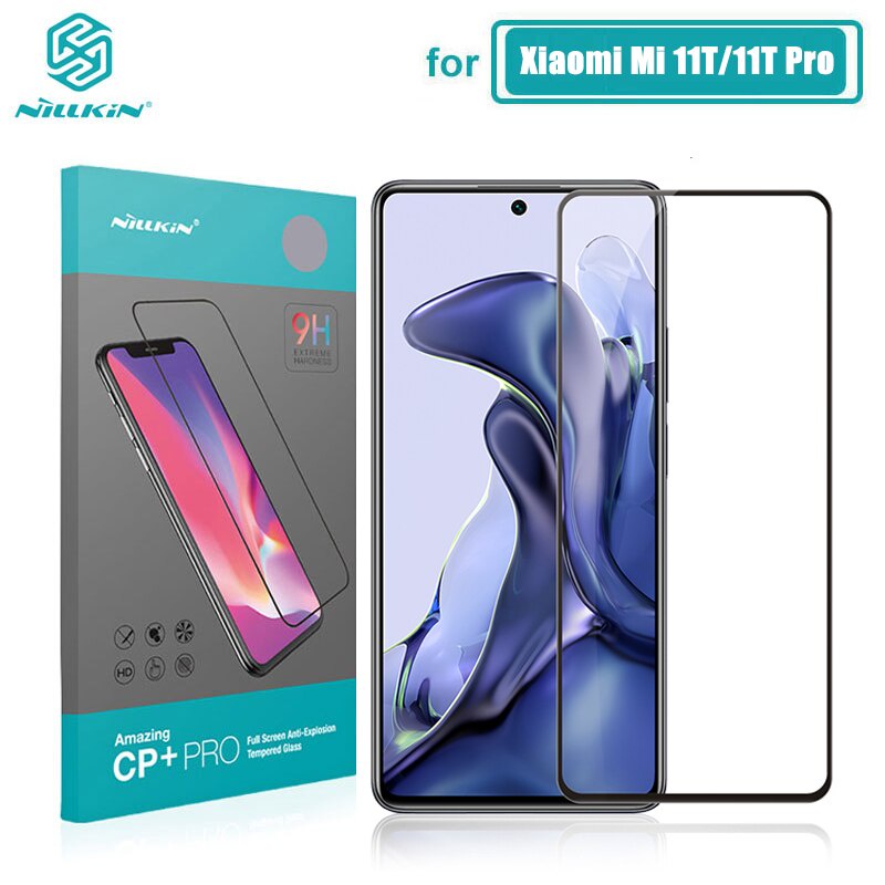 Kính Cường Lực Xiaomi Mi 11T Pro Nillkin CP+Pro bảo vệ toàn màn hình cho Xiaomi Mi 11T Mi11T Pro