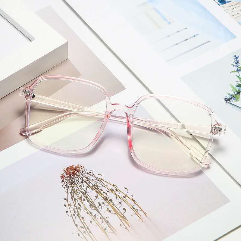 Kính gọng vuông chống tia bức xạ phong cách Hàn Quốc hợp thời trang cho nữ | BigBuy360 - bigbuy360.vn