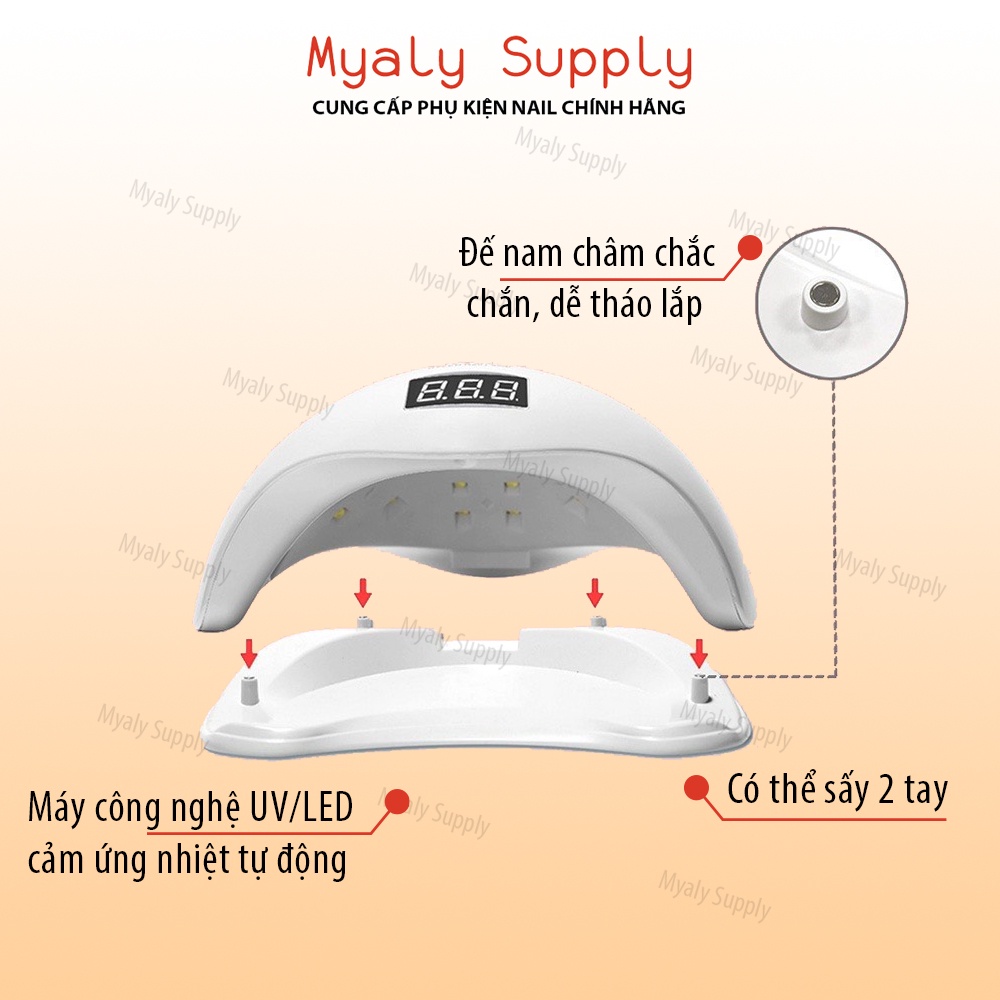 Máy Hơ Gel Sun 5 48W  LED/UV LAMP SP000074