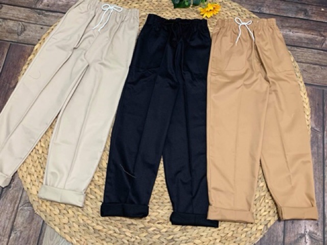 bst Quần baggy kaki TLBN501 03
