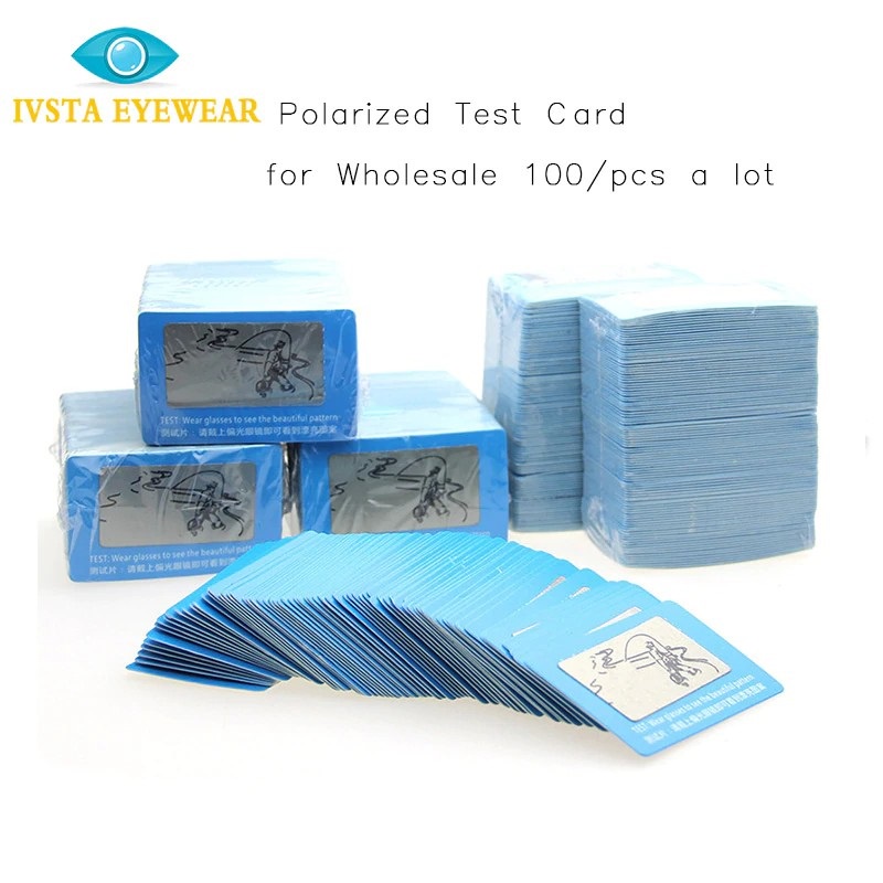 Miếng test kính phân cực - test polarized giá sỉ​, giá bán buôn