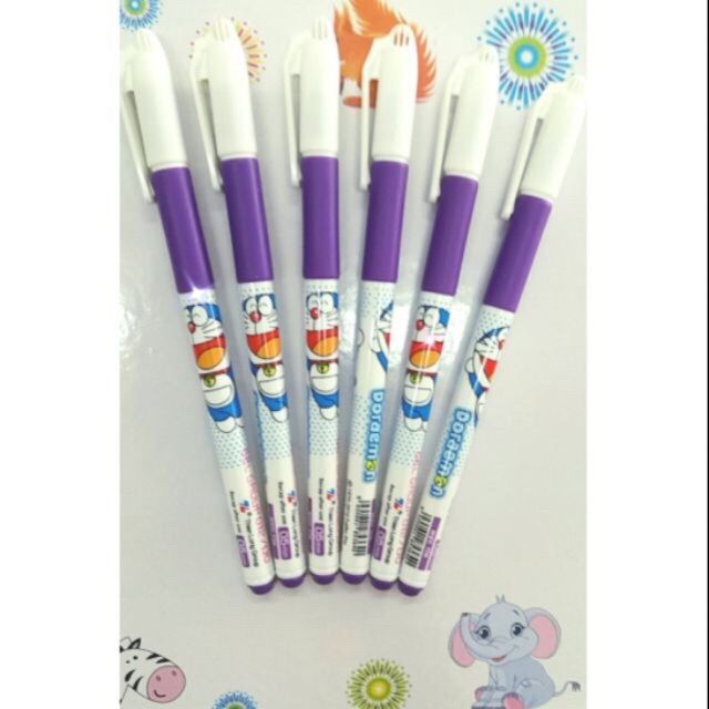 10 Bút gel Doraemon TL GEL-012/DO. Ngòi 0.5mm