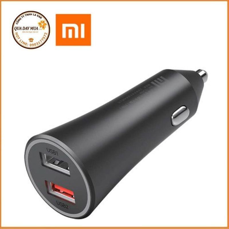 Tẩu sạc xe hơi Mi 37W Dual-Port Car Charger