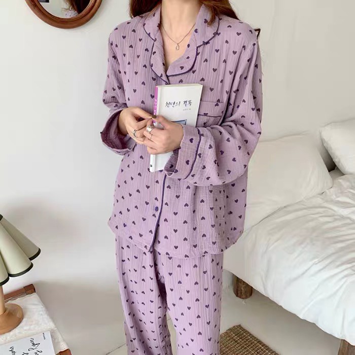 Đồ ngủ dáng dài trái tim BD001 (ORDER) | BigBuy360 - bigbuy360.vn