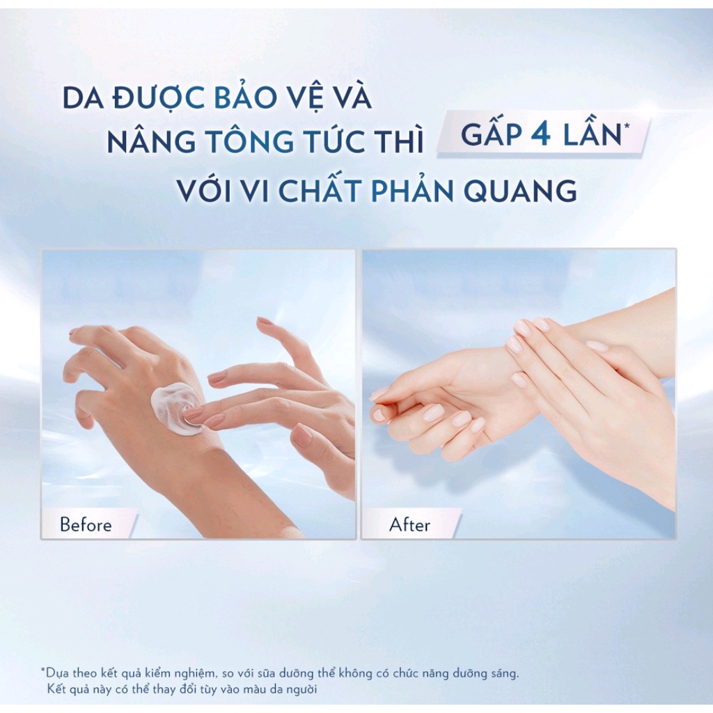 Vaseline Body Tone-Up Serum dưỡng thể nâng tông tức thì 300ml