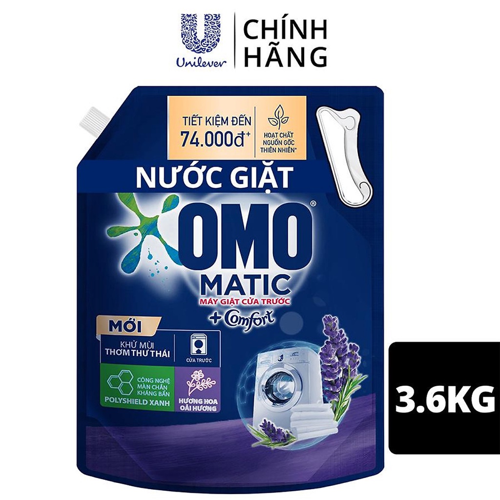 Nước giặt Omo 3.6kg/ 3.9kg