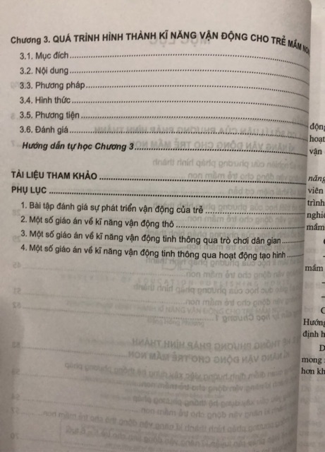 Sách - Phương pháp hình thành kĩ năng vận động cho trẻ mầm non