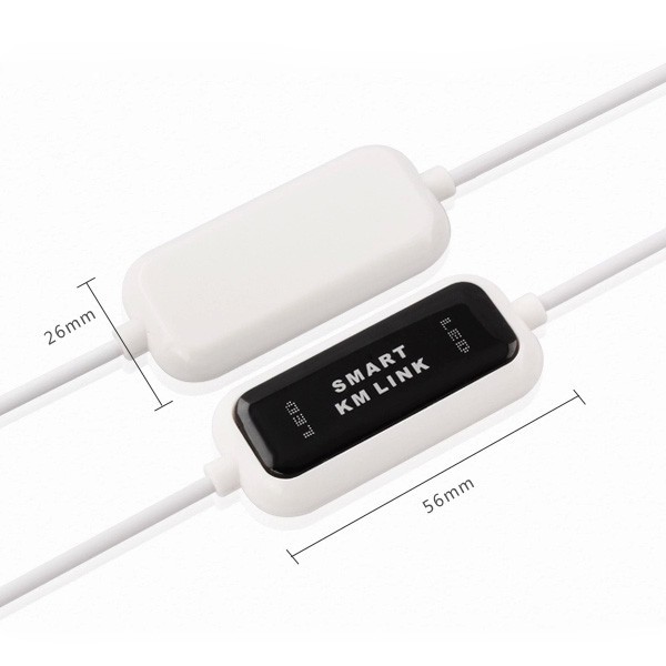 Cáp USB Chuyển Đổi Dữ Liệu Kết Nối Máy Tính Với Máy Tính Đồng Bộ Bàn Phím Chuột Smart KM Link