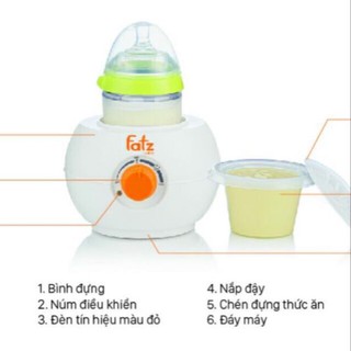 [FREESHIP] [ Máy hâm sữa bình cổ siêu rộng ], Fatz Baby FB3027SL, máy hâm sữa, bình cổ siêu rộng