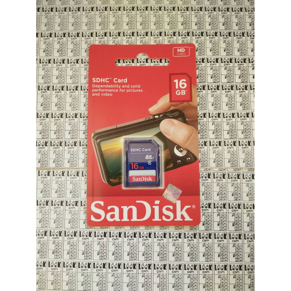 SANDISK Thẻ Nhớ Sdhc / Sd 16gb Class 4 / C4 | BigBuy360 - bigbuy360.vn