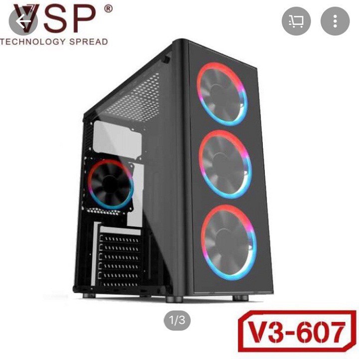 Vỏ Case Máy Tính VSP V3-607 Gaming hoặc Gipco 5986LH