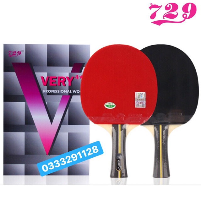 Vợt bóng bàn 729 very 4 sao hàng chính hãng