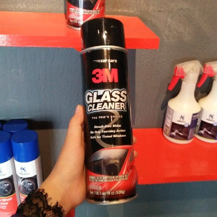 Dung dịch rửa kính và vệ sinh kính xe hơi 3M Glass Cleaner 08888 538g chamsocxestore