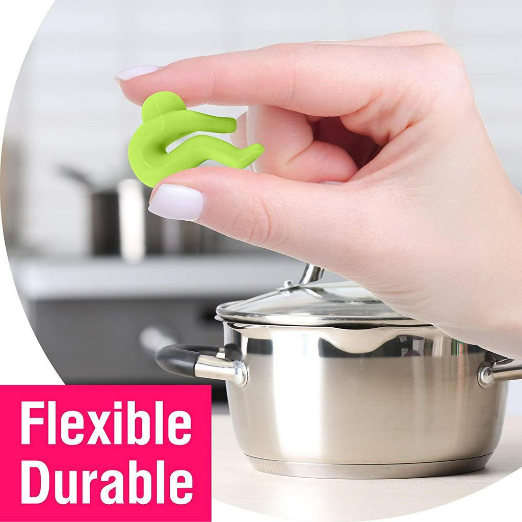 Bộ 2 Dụng Cụ Kẹp Nồi ANAEAT Bằng Silicon Chất Lượng Cao Tiện Lợi