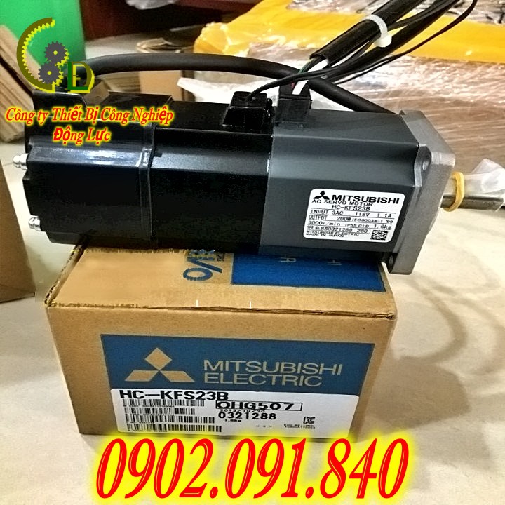 Động cơ Servo Motor HC-KFS23 Mitsubishi Giá Tốt Nhất. Motor Servo Mitsubishi cam kết hoàn tiền nếu có bất cứ sai sót gì