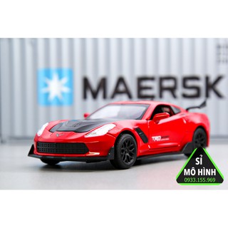 Mô hình xe Chevrolet Corvette 1:32 Đỏ
