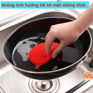  Miếng Rửa Chén Bát Silicon Siêu Bền [RỬA BÁT SILICON]