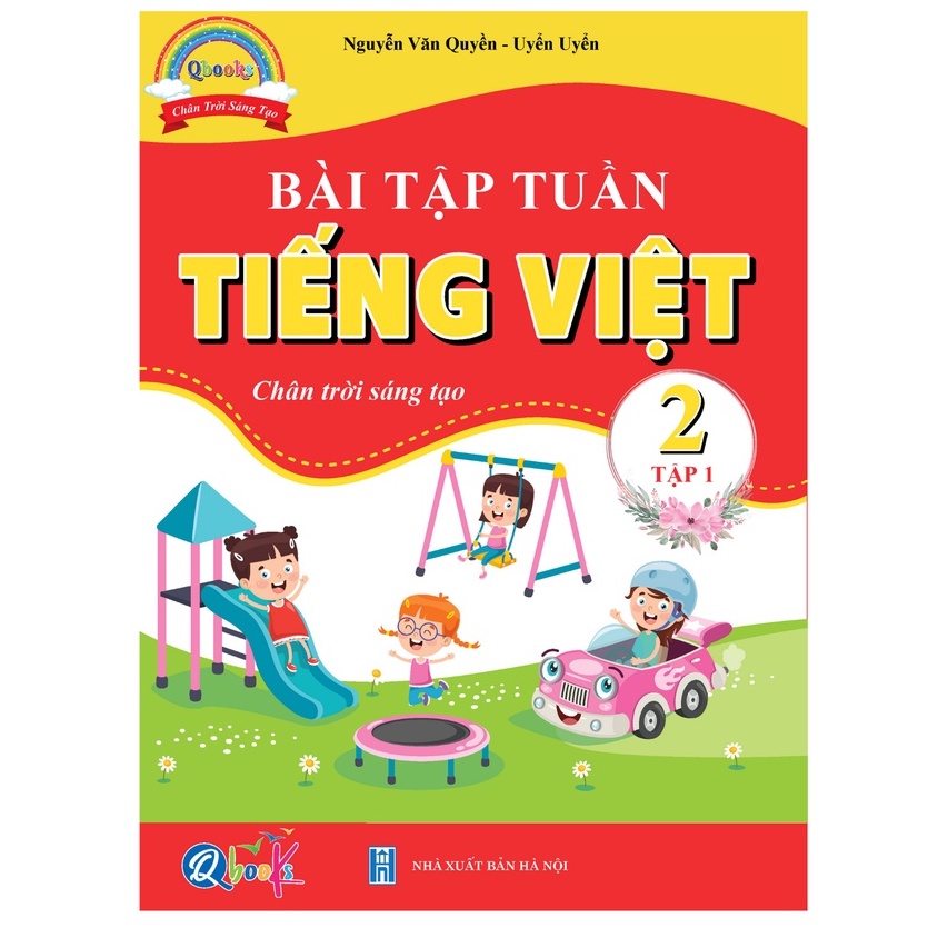 Sách - Bộ 2 quyển bài tập tuần và đề kiểm tra Tiếng Việt lớp 2 học kì 1 chân trời sáng tạo