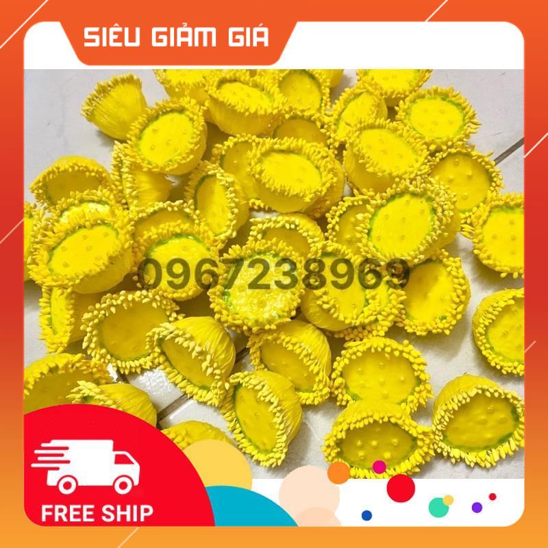 Nhụy hoa sen giả làm hoa handmade