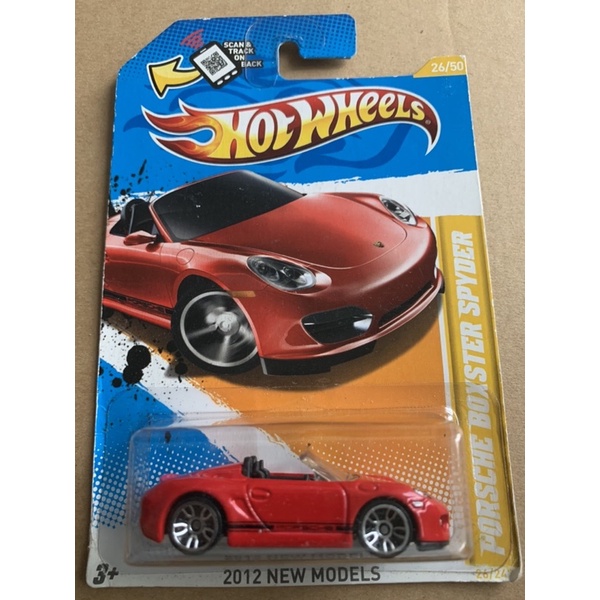 Hot Wheels Porsche Boxster Spyder First Edition