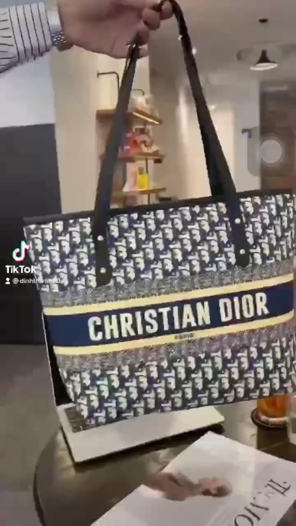 Túi Tote D.ior Paris Size Lớn Đựng vừa laptop | BigBuy360 - bigbuy360.vn