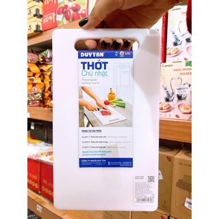 Thớt Nhựa Duy Tân Cao Cấp Kháng Khuẩn - Thớt Tròn / Chữ Nhật Đủ Size Nhỏ Trung Lớn Tiện Lợi Cho Nhà Bếp