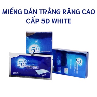 Lẻ 1 Gói 2 Miếng Dán Trắng Răng 5D