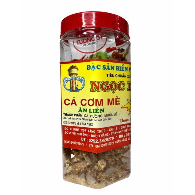 Cá Cơm mè 200g
