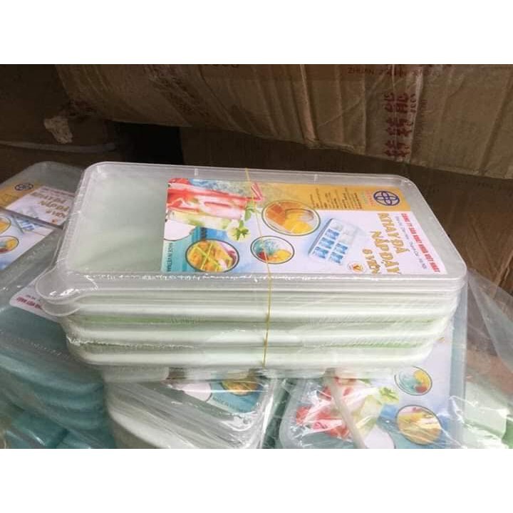 Khay đá có nắp Việt Nhật set 3 cái