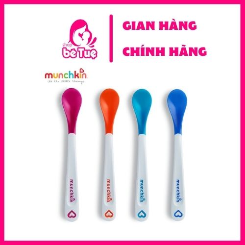 Thìa Báo Nóng Munchkin Cho Bé Ăn Dặm