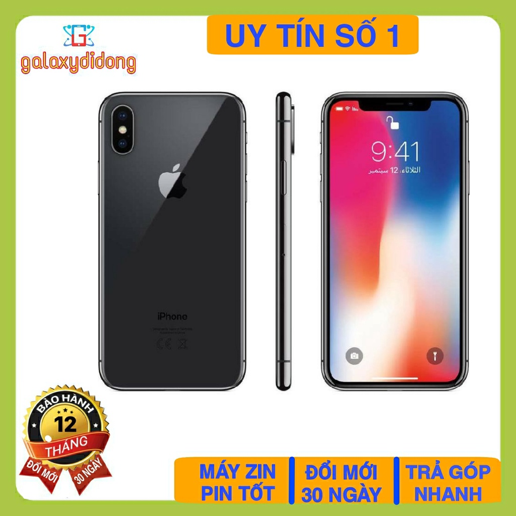 Điện Thoại iPhone X Quốc Tế Đẹp Đầy Đủ Phụ Kiện Bảo Hành 12 Tháng | BigBuy360 - bigbuy360.vn