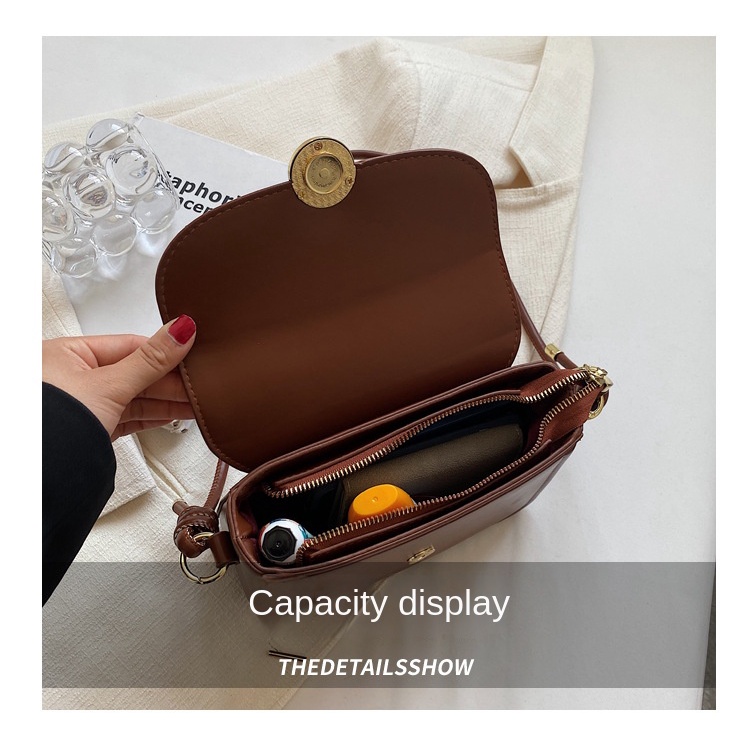 Túi Đeo Chéo Hình Vuông Nhỏ Đơn Giản Đa Năng Mới