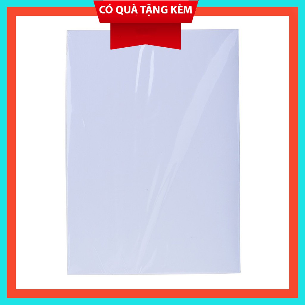 Giấy Decal Đế Xanh (100 Tờ)