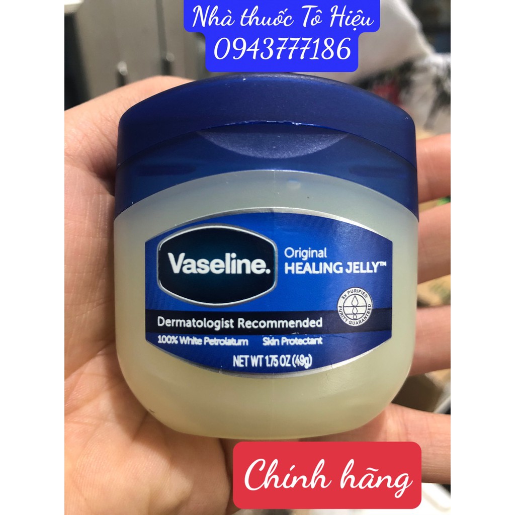 Sáp chống nẻ Vaselin 49g (Chính hãng- Mỹ)- Chống nẻ dành cho da khô, dưỡng ẩm an toàn | BigBuy360 - bigbuy360.vn