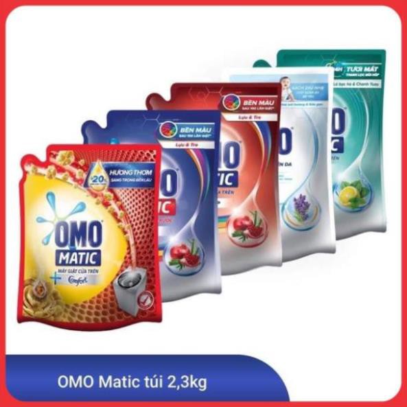 Nước giặt OMO Matic các loại 2.3kg