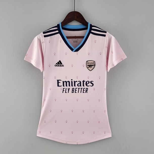 Áo Thun Tay Ngắn In Logo Đội Bóng Arsenal 2022-23 Cho Nữ