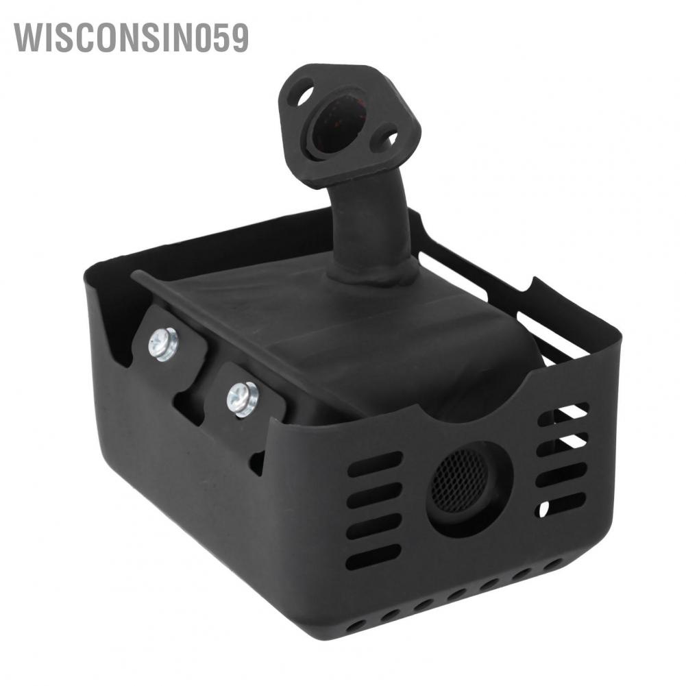 Wisconsin059 Thay thế bộ giảm thanh cho máy bơm nước động cơ xăng 168F 170F 2KW 3KW