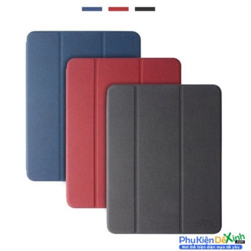 Bao da mutural ipad mini 5/mini 4/mini 6 có khe để bút chính hãng.