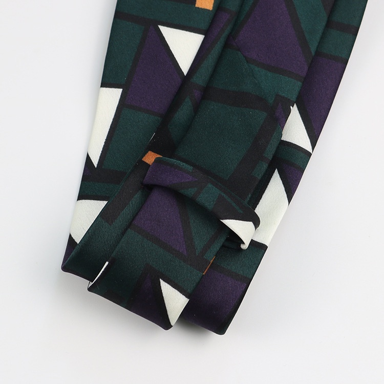 Cà Vạt 7cm 24H In Họa Tiết Phong Cách Trung Hoa Cổ Điển Độc Đáo Thời Trang Cho Nam Và Nữ