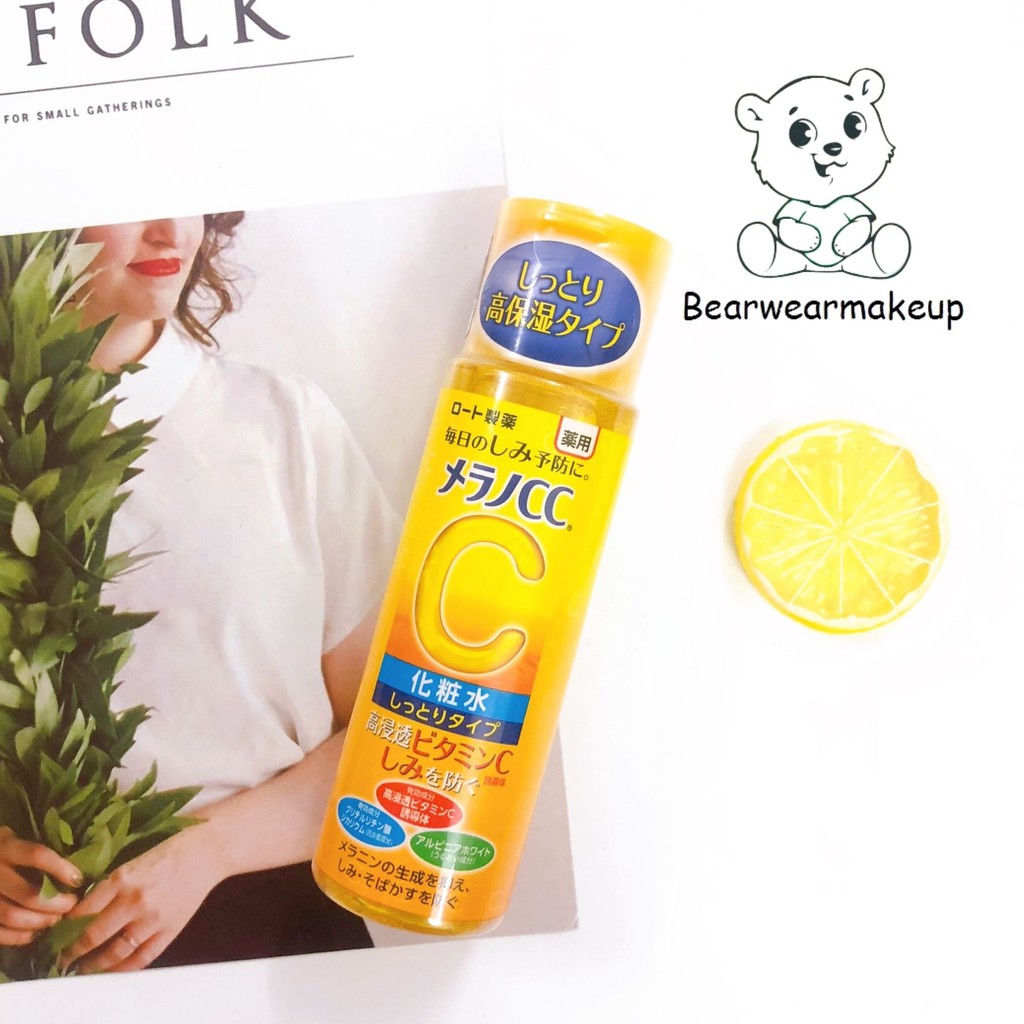 AUTHENTIC NƯỚC HOA HỒNG VITAMIN C CC MELANO-LOTION CC MELANO