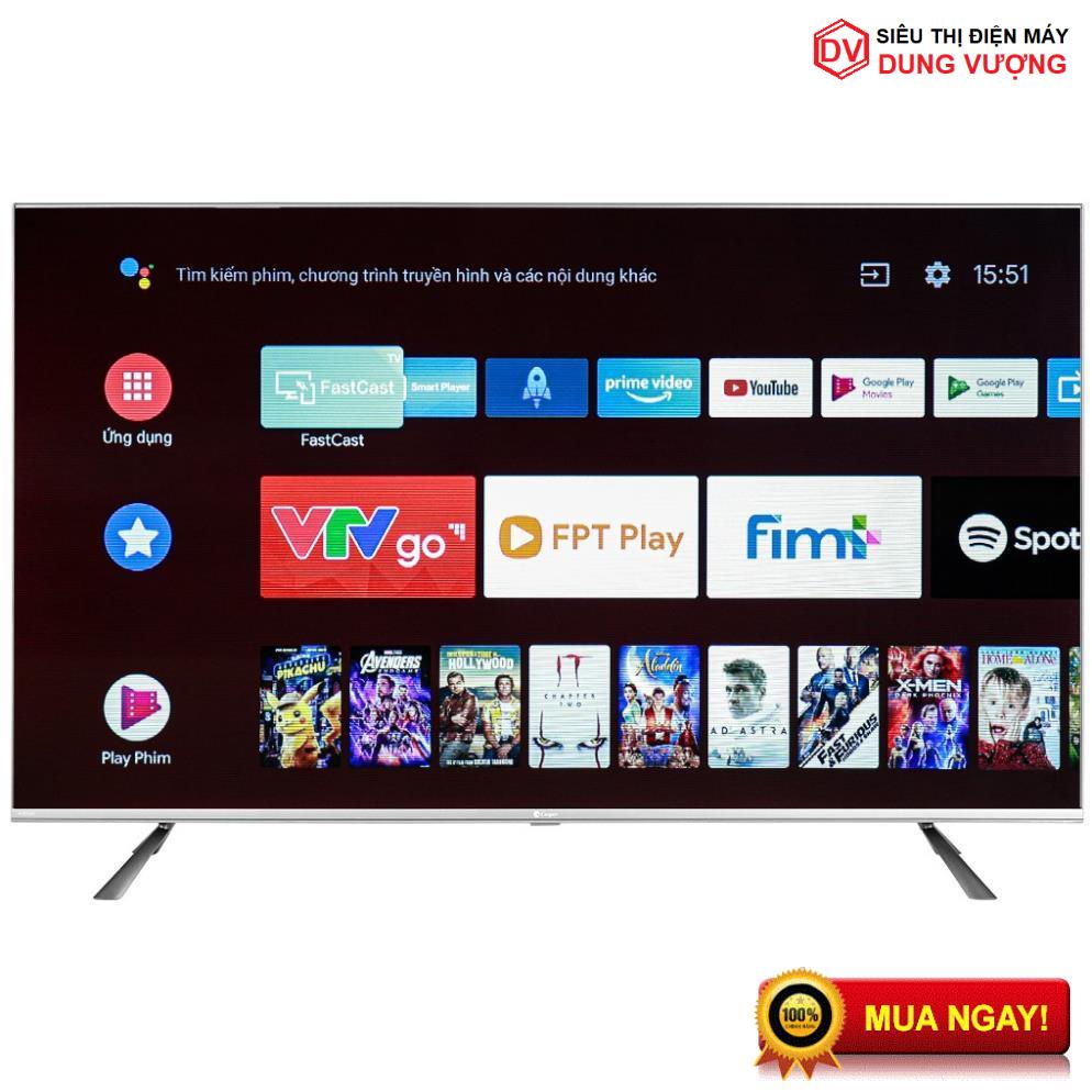 Tivi Casper 55 inch 55UW6000, Nhập Khẩu Thái Lan, Điều Khiển Giọng Nói [ Giá Rẻ- Giao nhanh HN]